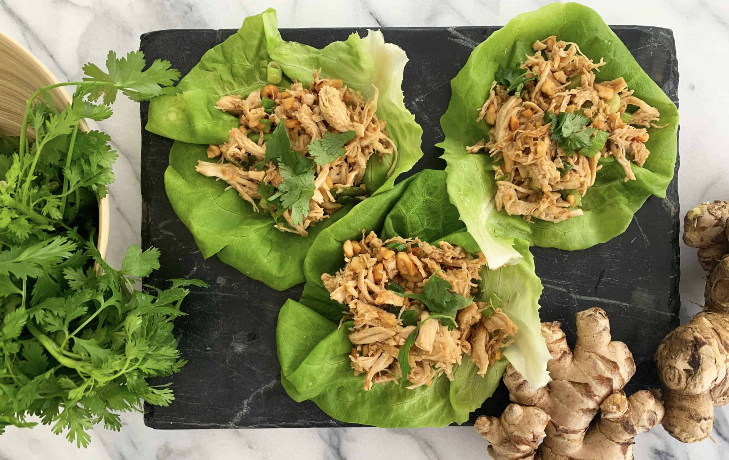 Asian Chicken Lettuce Wraps - Crystal Valley Foods