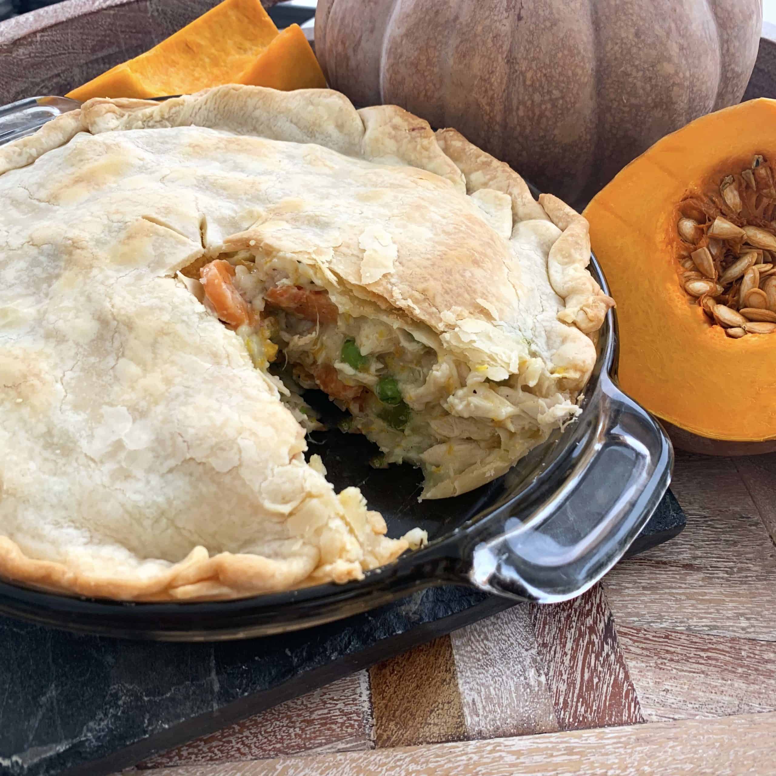 Chicken Pot Pie with Calabaza - Crystal Valley Foods