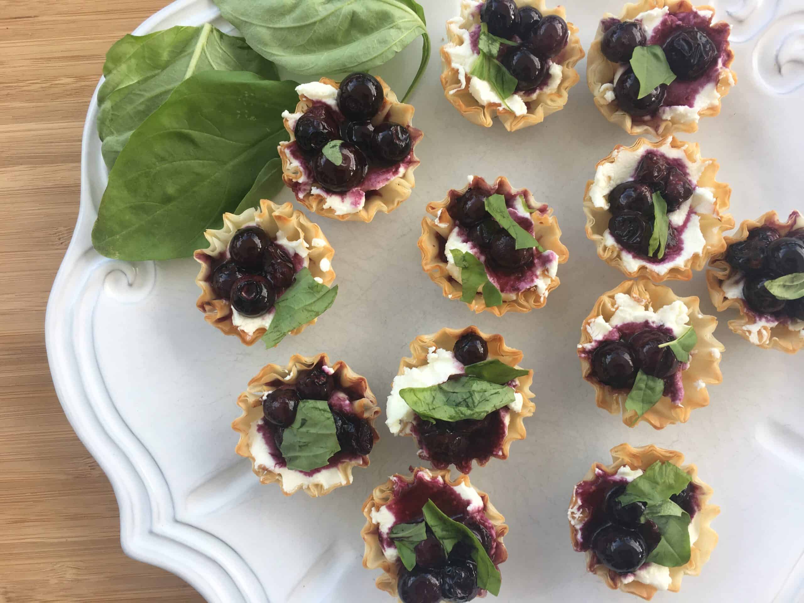Blueberry Goat Cheese Bites - Crystal Valley Foods
