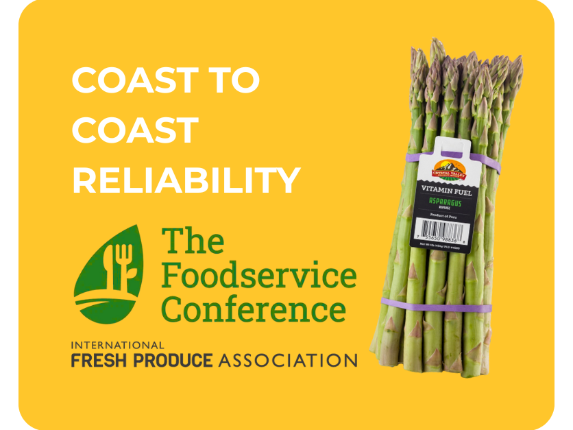 Crystal Valley Foods at the Foodservice conference.